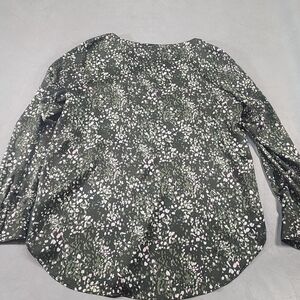 Banana Republic Black Floral Women's Blouse